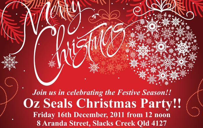 Oz Seals Christmas Party