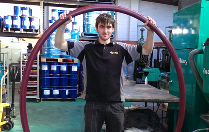 Biggest O-ring has just been dispatched