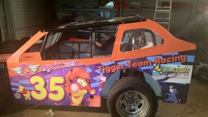 C & S Tigger Team Racing Car Left Body