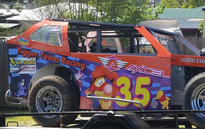 Oz Seals Are Proud Supporters of C & S Tigger Team Racing