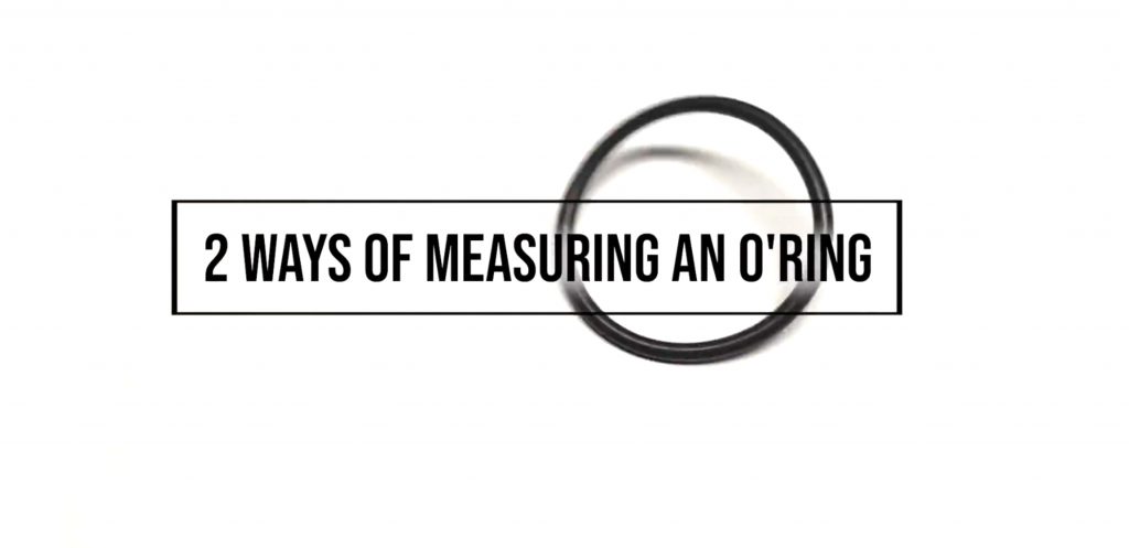 2 Ways of How to Measure an O’ring