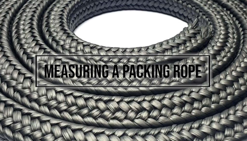 How to Measure a Packing Rope